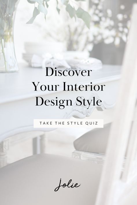 Discover your interior design style with our Jolie style quiz!   Let's face it. When it comes to your home, there are so many ways to style your interiors. Which style suits you best?  Tap the link to take our style quiz and let us guide you! What Is My Decorating Style Quiz, What Is My Decorating Style, Interior Styles Types, Find Your Interior Design Style, Interior Design Styles Guide, Life On Cedar Lane, Decorating Styles Quiz, Interior Design Styles Quiz, 60s Interior