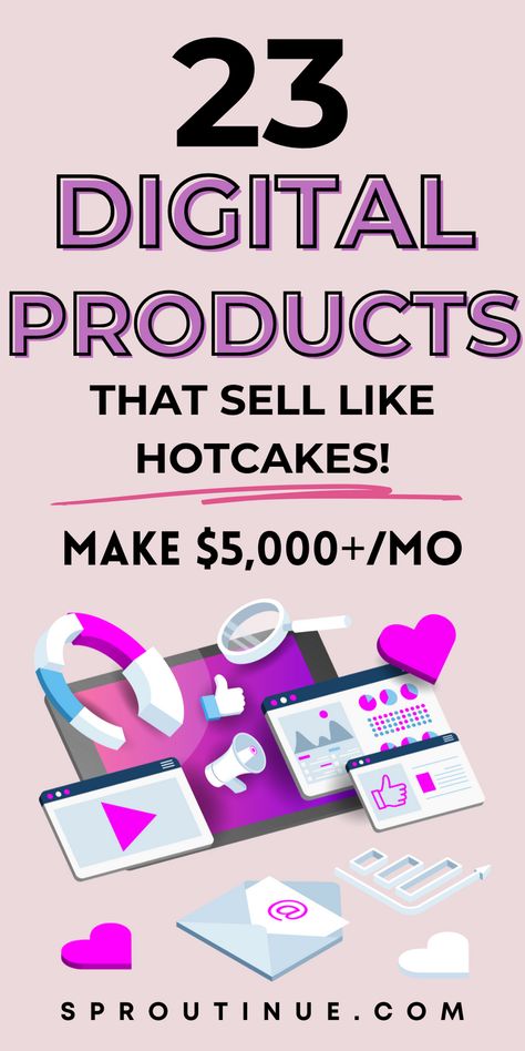 If you want to create digital products, here are the top 23 digital products to sell online. Free Digital Products To Sell, Products To Sell Online, Digital Products To Sell, Need A Job, Selling Digital Products, Graphic Design Elements, Products To Sell, Making Extra Cash, Create Digital Product