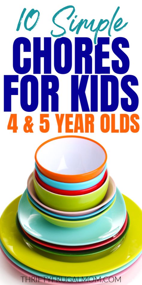 Chores For Kids Age 4-5, Chores For 5 Year, Children Chores, Chore Ideas, Age Appropriate Chores For Kids, Important Life Skills, Toddler Chores, Kid Responsibility, Age Appropriate Chores