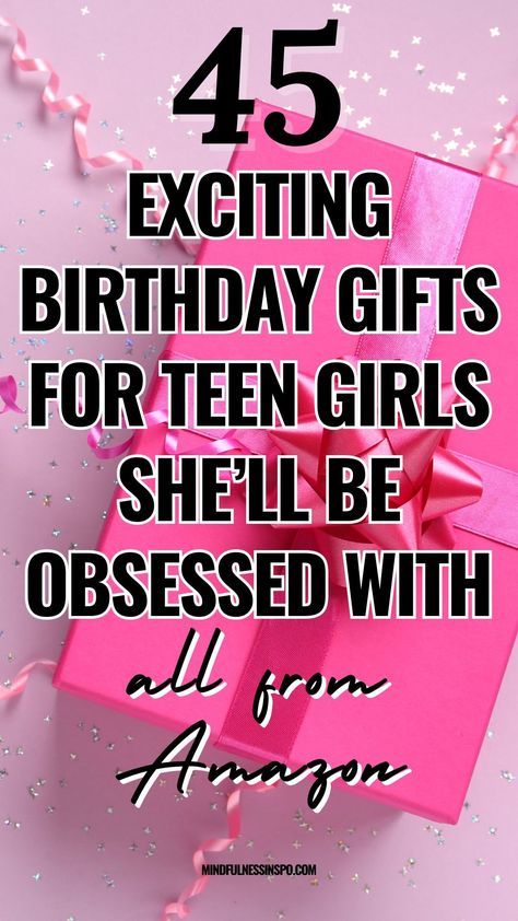 Unveiling the ultimate wishlist: 45 hot trend gifts every teenage girl dreams about! Birthday gifts for teens | Birthday gifts for teenagers | Birthday gifts for teenage girl | Gifts for teen girls birthday | Gifts for teenage daughter | Cute gifts for girls birthday | Teenage girl gifts | What to get teen girls for birthday | Birthday gift ideas for teenage girl | Birthday gift guide What To Get A 12 Yr Girl For Birthday, Presents For 13th Birthday Girl, Teenage Girl Present Ideas, Teen Birthday Presents, 14th Birthday Gift Ideas Girl, 13th Birthday Gift Basket Ideas, Birthday Gift For Teenage Girl, Birthday Gifts For 13 Girl, 13th Birthday Present Ideas Girl