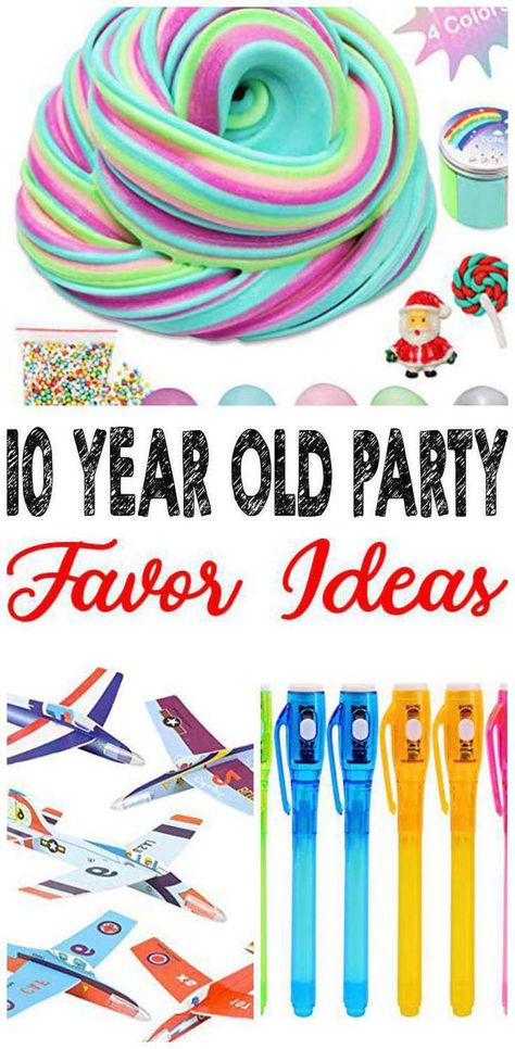 Check out these amazing 10 year old party favors. Have an awesome 10 year old party for your child. These party favors are a great way to add a 10 year old goodie bag for the children and make the kids 10 year old party memorable. Natal, 10th Birthday Party Favors, Boys Party Bag Ideas, Birthday Party Return Gifts, Boy Birthday Favors, Boys Birthday Party Favors, Birthday Party Goodie Bags, Birthday Treat Bags, Party Favor Ideas