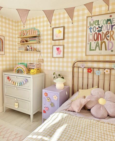 velveteen_babies Pastel Kids Room, Colorful Kids Bedroom, Bright Kids Room, Spring Feels, Kids Rooms Inspo, Natural Nursery, Pastel Interior, Pastel Nursery, Have A Wonderful Weekend