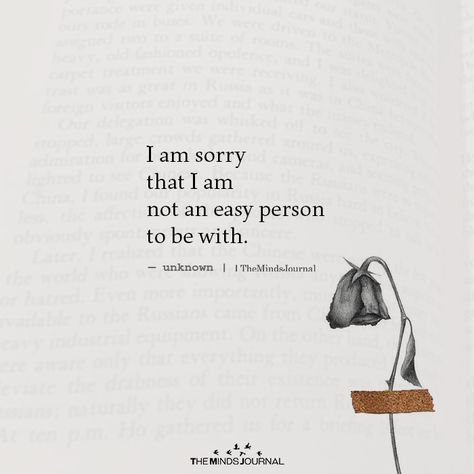 I Am Sorry That I Am Not An Easy Person Sorry For Everything Quotes Friends, I Am Not Good Person Quotes, Humour, Im Sorry For Being A Bad Friend Quotes, Im Not Good Person Quotes, I Am Not A Good Friend, I Am Not A Good Person Quotes, I Am The Bad Person Quotes, Thanks For Saving Me Quotes