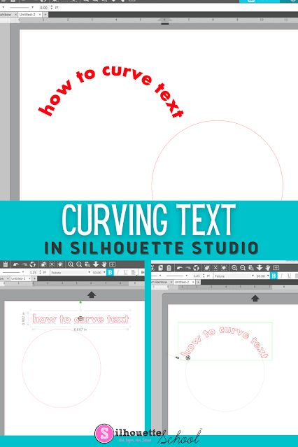 Silhouette Cameo Tutorials, How To Curve Text In Silhouette, Vinyl Projects Silhouette, Silhouette School Blog, Cameo Crafts, Silhouette Cameo Crafts, Silhouette School, Free Silhouette, Silhouette Tutorials