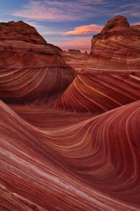 Swirly Canyons The Wave Arizona, Paria Canyon, Wave Rock, Colorado Plateau, Earth Photos, Alam Yang Indah, The Wave, Natural Wonders, Beautiful World