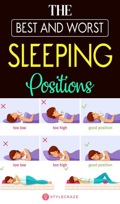 A good sleep rests your body and helps it to build a healthy immune system. The kind of sleep you have will decide your mood the following day. It also has an effect on the way you think and react. Therefore, an individual who sleeps well is more attentive, makes better decisions, and is more creative and healthy. #Health #Wellness #Sleeping #Position #Fitness #HealthCare Things To Help You Sleep, Best Way To Sleep, Healthy Sleeping Positions, Ways To Sleep Better, Help Sleep, Sleep Positions, Can Not Sleep, Snoring Remedies, Bedroom Stuff