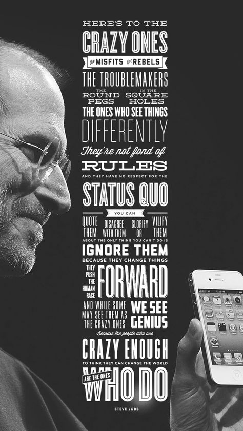 Iphone5 wallpaper Steve Jobs Wallpaper, Jobs Wallpaper, Steve Jobs Photo, Inspirational Teamwork Quotes, Steve Jobs Apple, Jobs Quotes, Steve Jobs Quotes, Job Quotes, Teamwork Quotes