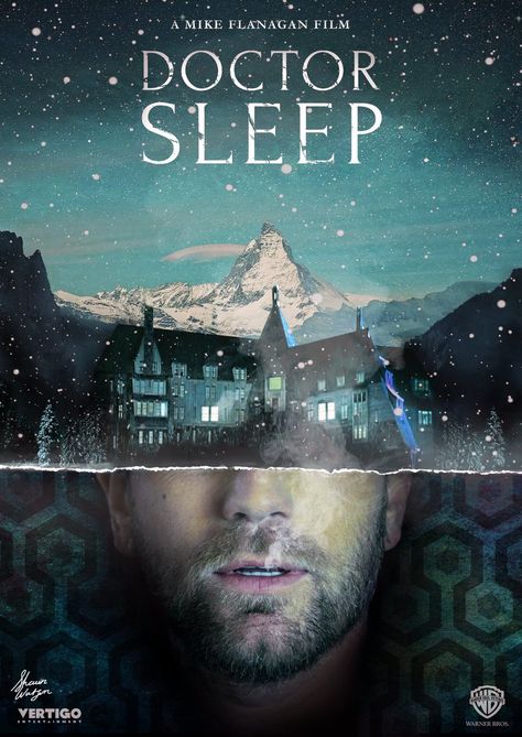 Dr Sleep Movie, Doctor Sleep Movie, Stephen King Doctor Sleep, Dr Sleep, Mike Flanagan, Kings Movie, Doctor Sleep, Fan Poster, Movies By Genre