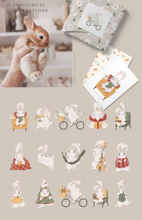 Printable 2023 Bunny Calendar Bunny Year 2023, Rabbit New Year Illustration, Rabbit Calendar, Bunny Symbol, Bunny 2023, Happy Symbol, Printable 2023 Calendar, 2023 Rabbit, Illustration Calendar