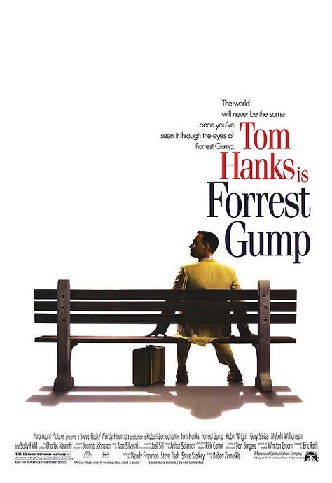 Forrest Gump - 1994 Forrest Gump Posters, Forrest Gump 1994, Bon Film, Robin Wright, Best Quotes Ever, Septième Art, Movies Worth Watching, I Love Cinema, See Movie