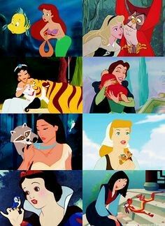 every princess has an animal sidekick | Disney | Pinterest ... Disney Princess Sidekicks, Animal Sidekicks, Animals Disney, Disney Sidekicks, Princess Stuff, Disney Board, Princess Photo, Princess Disney, Disney Animals