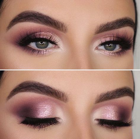 Rose Gold Eyeshadow Look, Gold Wedding Makeup, Rose Gold Makeup Looks, Pink Wedding Makeup, Maroon Makeup, Gold Eyeshadow Looks, Makeup 2022, Rose Gold Eye Makeup, Rose Gold Eyeshadow