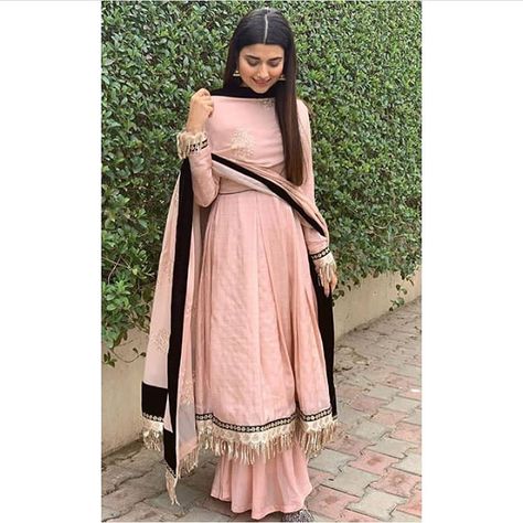 Restock In Heavy Deamd🌸 Few Pieces Left💓 Available in all sizes💕 #buynoworcrylater Desi Wear, Nimrat Khaira, Punjabi Outfits, Gaun Fashion, Indian Designer Suits, Salwar Kamiz, Indian Gowns Dresses, Kurti Designs Party Wear, Simple Pakistani Dresses