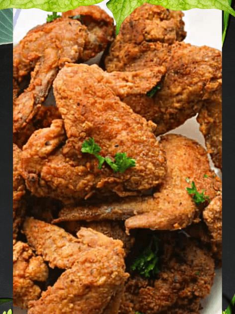 Ultimate Fried Chicken Wings: 10 minutes prep budget-friendly recipe - Immaculate Bites Southern Style Chicken Wings, Double Fry Chicken Wings, Ranch Chicken Wings Fried, Perfect Fried Chicken Wings, Breaded Chicken Wing Recipes, Air Fryer Fried Chicken Wings With Flour, Frying Chicken Wings On Stove, Crispy Oven Fried Chicken Wings, Deep Fried Wings Recipe Crispy Chicken