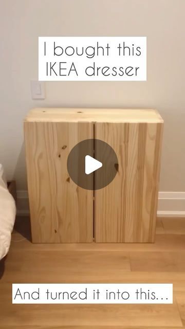 Sunnestra Ikea Hack, Rask Dresser Hack, Ikea Dresser Upgrade, Ikea Furniture Upcycle, Diy Luxury Furniture, Armoire Ikea Hack, Tarva 3 Drawer Dresser Hack, Repurposed Ikea Furniture, Ikea Nordkisa Hack