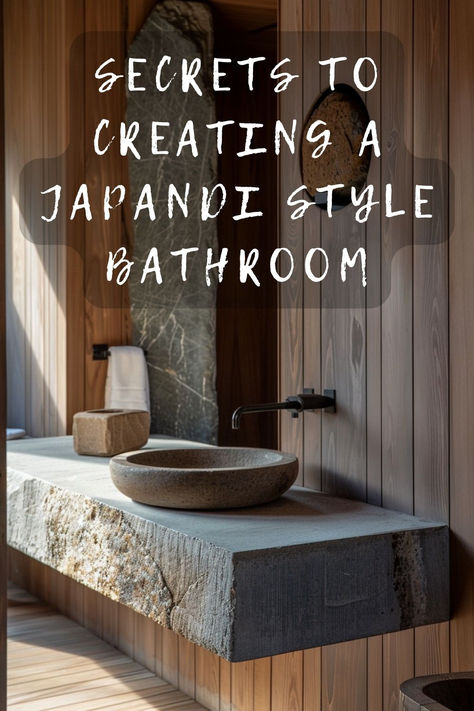 Discover how to blend simplicity and elegance in your bathroom with Japandi style! Click to explore easy tips to transform your space into a serene haven. Unlock the secrets of minimalist chic with a touch of nature. ✨🌿🛁 #JapandiStyle #BathroomDesign #HomeDecor #MinimalistHome #ZenBathroom Natural Minimalist Bathroom, Japanese Bathroom Aesthetic, Nordic Bathroom Small, Japanese Style Bathroom Small, Japandi Bathroom Light Fixtures, Tulum Bathroom Design, Small Japandi Bathroom, Japanese Spa Bathroom, Japanese Powder Room