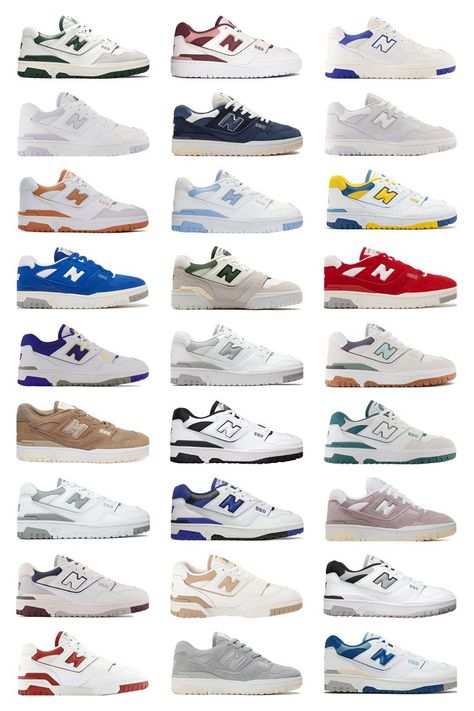 Shoe Inspo New Balance, Go To Shoes, New Valences 550, All New Balance Shoes, New Balance 550’s, New Balance Fashion Outfits, Shoe New Balance, New Balance Shoes Outfit 550, Non Basic Shoes