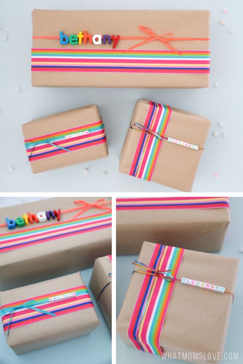 diy stationery Creative DIY Gift Wrapping Ideas for Kids | Use these easy DIY ways for how to wrap a Gift Wrapping Ideas For Kids, Wrapping Ideas For Kids, Diy Gift Wrapping Ideas, Diy Gifts For Christmas, Personalized Presents, Anniversaire Diy, Gift Wrapping Techniques, Wrapping Presents, Gift Wrapping Inspiration