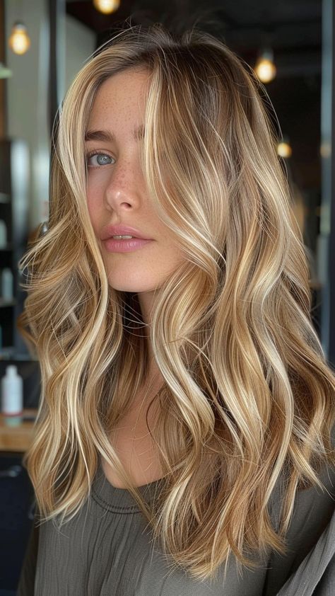 25 Irresistible Dirty Blonde Hair Color Ideas Homey Blond Hair, Warm And Cool Blonde Hair, Golden Highlights Blonde Hair, Warm Highlights On Blonde Hair, Summer Dark Blonde Hair, Summer 2024 Blonde Hair, Sunkissed Hair Dark Blonde, Golden Summer Hair, Dirty Blonde Partial Highlights