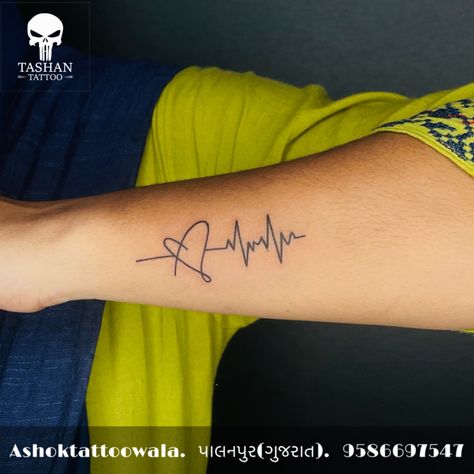 TashanTattoo
AshokTattooWala
S.20. Tirupati plaza
Opp. New bus stand
Near gd modi collage
Palanpur (gujrat)
9586697547
9687533310 Heartbeat Tattoo With Birthdate, Sister Heartbeat Tattoo, Hear Beat Tattoo Design, Ekg Heart Tattoo, Heartbeat Tattoo Ideas With Name, Heartbeat Tattoo Designs For Women, Heart Pulse Tattoo, Heartbeat Tattoo Memorial, Heart Beat Tattoo Design