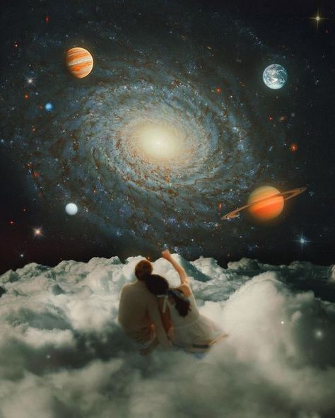 Us In Another Universe Pictures, Different Universe Aesthetic, Peaceful Relationship Aesthetic, Me As Place, Me As An Place, Deep Connection Art, Soulmate Aesthetic Pictures, Us In Another Universe Couple, I Feel Safe With You