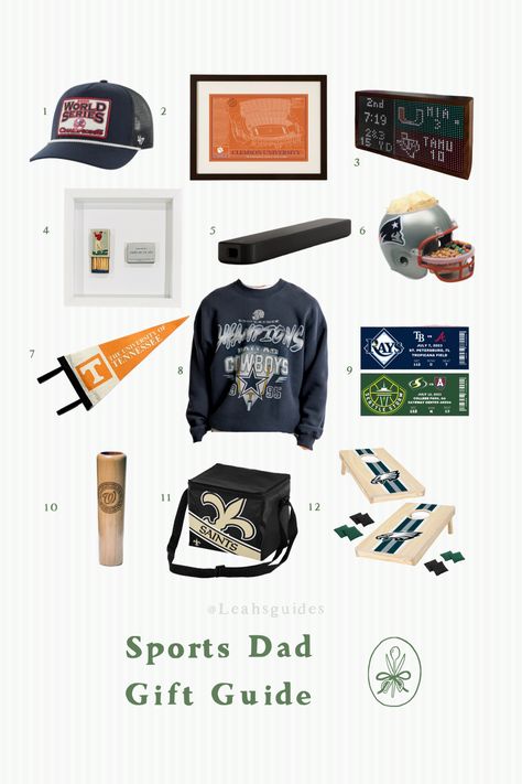 Gifts for him. Gifts for dad. Gift guide. Gifts for husband. Gifts for brother. Gifts for father. Fathers Day. Gifts for boyfriend. Gifts for father-in-law. Gift Guide. Gift Ideas. Gifts for brother. Football Coasters, Bat Mug, Soccer Scarf, Sports Frames, Sports Flags, Gifts For Sports Fans, Football Stadium, Corn Hole, Parents Day
