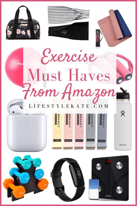 Fitness Amazon Must Haves, Gym Must Haves For Women, Amazon Shopping Hacks, Fitness Must Haves, Workout Equipment For Home, Home Gym Must Haves, Home Workout Men, Equipment Workout, At Home Workouts For Women