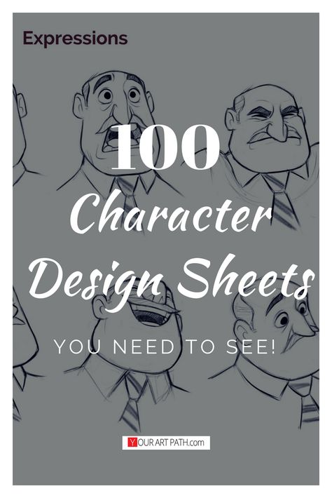 Animation Character Design Sheet, Drawing Simple Characters, Drawing Animated Characters, Character Design Lesson, Creating A Character Drawing, Character Designs Sheet, Character Design Worksheet, Character Design Principles, Professional Character Design Sheet