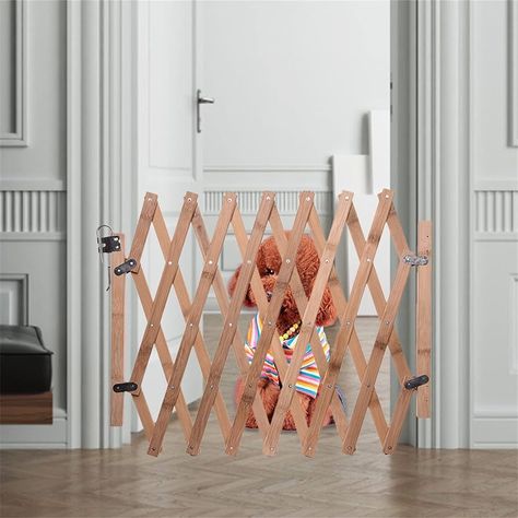 Pet Isolation Door Wooden, Retractable Fence Dog Sliding Door, Child Stair Safety wooden Gate, Fence Expanding Divider Gate, Wooden Expandable Gate, Dog Barriers Gate for Pets, Kids : Amazon.co.uk: Baby Products Retractable Dog Gate, Retractable Fence, Retractable Stairs, Safety Gates For Stairs, Wooden Fence Gate, Kids Gate, Dog Barrier, Gate Fence, Wooden Gate