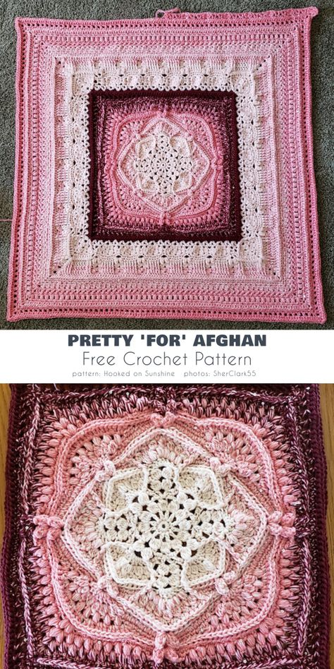 25+ of the Absolutely Best Afghans Free Crochet Patterns - Your Crochet Crochet Motif Afghan Patterns, Study Of Determination Afghan, Expert Crochet Patterns, Crochet Free Afghan Patterns, Boho Crochet Afghan Free Pattern, Quick And Easy Crochet Afghan Patterns Free, Afghan Crochet Patterns Squares, Vintage Afghan Crochet Patterns, Square Crochet Blanket Pattern Free