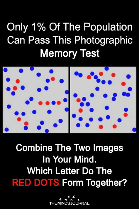 Only 1% Of The Population Can Pass This Photographic Memory Test - https://themindsjournal.com/photographic-memory-test/ Photographic Memory Test, Mental Math Tricks, Memory Tricks, Smart Test, Brain Twister, Memory Test, Photographic Memory, Mind Puzzles, Eye Tricks