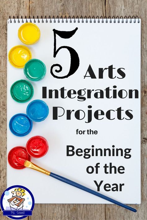 Find five inspiring, easy-to-implement, arts integrated lessons to help kick off the beginning of the year!  Find visual arts, music, and drama activities that connect to reading, writing and content. Academic Challenges, Activities In English, Art Integration Lessons, Visual Art Lessons, Drama Activities, Visual And Performing Arts, Arts Integration, Teaching Life, Art Curriculum