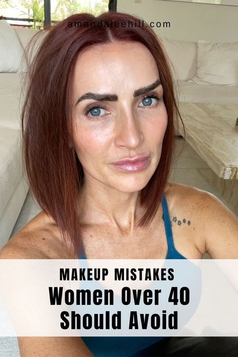 Youthful Makeup For Older Women, Aging Makeup Tips, How To Do Makeup In Your 40s, Makeup For 45 And Older, Looking Good At 40 For Women, Make Up Looks For 40 Year Old Women, Simple Makeup For 40 Year Old, Makeup Mistakes That Make You Look Older, Makeup For Women Over 40 How To Apply