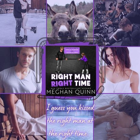 Jodi on Instagram: "💜Release Day + Audio Review💜 Right Man, Right Time by @meghanquinnbooks Vancouver Agitators, Book 3 Narrated in Duet by @stellahunternarrator and @jasonclarkereads **Now Available** ⭐️⭐️⭐️⭐️⭐️ Happy Release Day! Every time I think I have a new Meghan Quinn favorite book, she goes and blows my mind all over again! Ollie and Silas were everything I didn't know I needed and yet so much more! This book was hilarious, HOT, swoony, and emotional, and I LOVED every single minute Right Man Right Time Aesthetic, Vancouver Agitators Meghan Quinn, Megan Quinn Books, Untying The Knot Meghan Quinn, Right Man Right Time Meghan Quinn Aesthetic, The Way I Hate Him By Meghan Quinn, Those Three Little Words Meghan Quinn, Right Man Right Time Meghan Quinn, Meghan Quinn Books