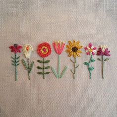 Brazilian Embroidery, Haft Vintage, Pola Bordir, Diy Broderie, Pola Kristik, Pola Sulam, Embroidery Flowers Pattern, 자수 디자인, Simple Embroidery