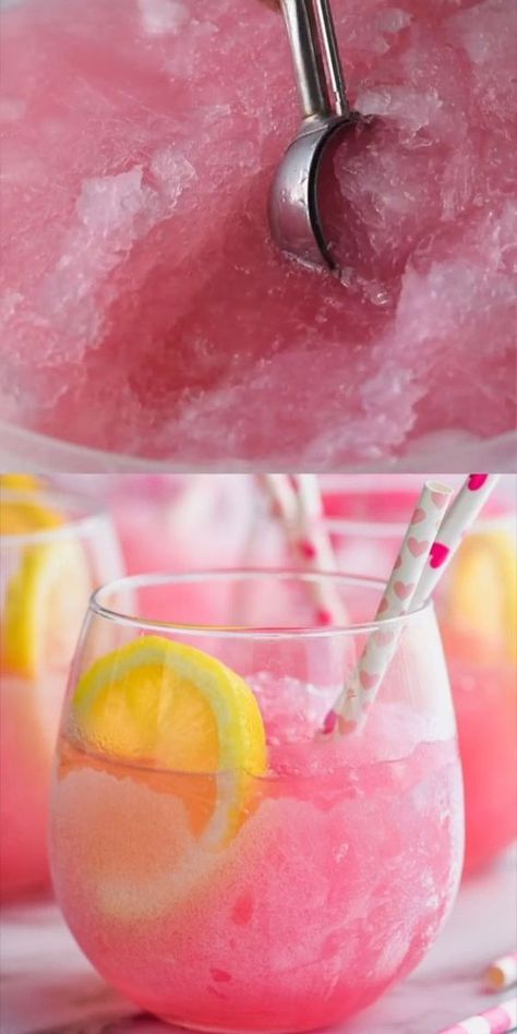 Pink Main Dishes, Pink Party Punch, Best Party Punch, Pink Party Punches, Party Punch Recipe, Resep Koktail, Best Non Alcoholic Drinks, Party Punch Recipes, Mix Drinks