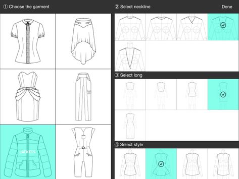 Fashion Design App powerful tool for design clothes Couture, Apps For Clothing Design, Fashion Designing Apps, Designing Apps, Fashion Website Design, Clothing Apps, Long Beard Styles, Custom Jackets, Outfit Planning