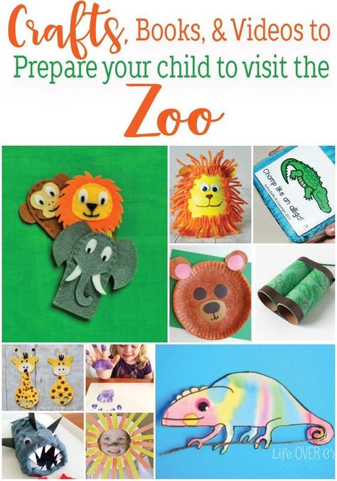 Are you getting ready to visit the zoo? These zoo themed crafts, books and videos will help you prepare your child to visit the zoo. Zoo Themed Crafts, Zoo Themed Activities, Themed Activities For Kids, Zoo Activities, Kids Zoo, Theme Activities, Themed Activities, Animal Crafts For Kids, Animal Activities