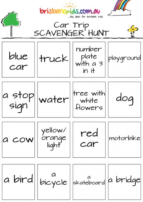 Finding something to do on a long car ride with kids can be a challenge. The continual, "are we there yet?" can put a real dampener on a break away before Car Ride Games, Car Ride Activities, Car Trip Games, Washington Trip, Long Car Trips, Bus Games, Maths Games, Road Trip Activities, What To Do When Bored