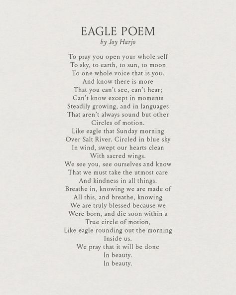 Humour, Grounding Poems, Joy Harjo Poems, Poems About Joy, Poems For Myself, Poems About Hope, Poems About Birds, Poc Dark Academia, Chatting With Friends