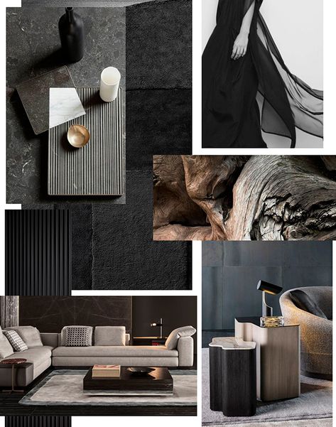 Dark Apartment, Dark Modern, Luxury House Interior Design, Apartment Projects, Interior Design Mood Board, Mood Board Design, Luxury Homes Interior, Industrial House, Minimalist Interior