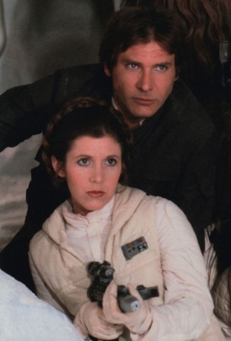 Leia And Han, Carrie Fisher Princess Leia, Han And Leia, Under Your Spell, Star Wars Love, Solo Photo, Leia Organa, The Force Is Strong, Han Solo