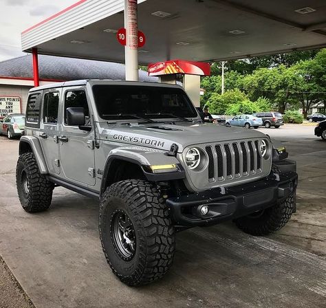 2017 Jeep Wrangler Unlimited Sport, Jeep Wrangler Modified, Grey Jeep Wrangler, All Black Jeep Wrangler, Jeep Wrangler 2010, Silver Jeep Wrangler, Custom Jeep Wrangler Unlimited, Silver Jeep, Jeep Wrangler Girl