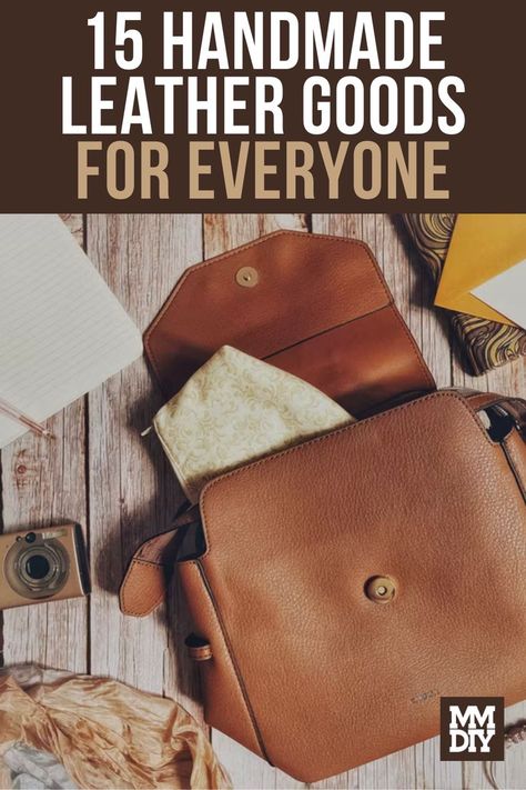 Simple Leather Craft Ideas, Popular Leather Products, Leather Gifts Diy, Thick Leather Projects, Leather Products Ideas Handmade, Cool Leather Projects, Leather Making Projects, Small Leather Crafts, Leather Projects For Men