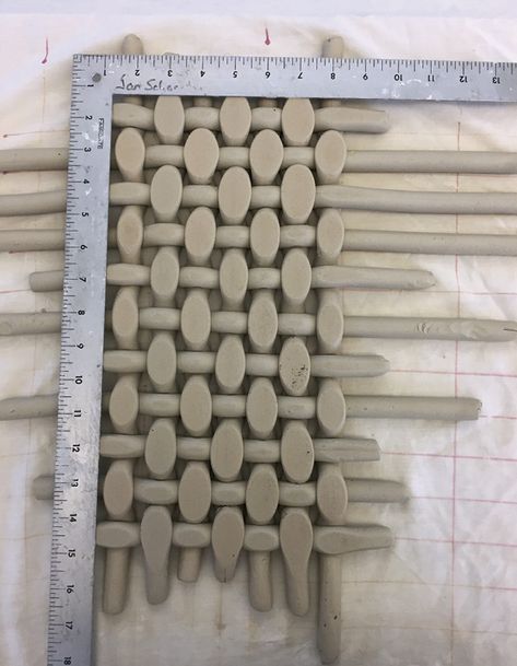 The Art of Weaving Clay Basket Weave Pottery, Clay Extruder Projects, Pottery Coil Ideas, Ceramic Coil Projects, Braided Ceramics, Woven Ceramics, Coil Pottery Ideas, Clay Weaving, Ceramic Vessels Ideas