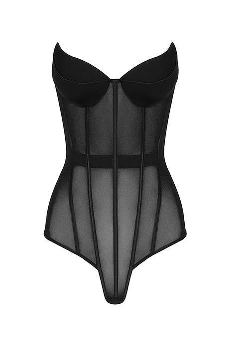 BODYSUITS & JUMPSUITS - Women's Rompers & Jumpsuits – Chicida Corset Underbust, Black Mesh Bodysuit, Classy Jumpsuit, Romantic Dinner Date, Sheer Pants, Slim Bodysuit, Corset Bodysuit, Satin Corset Dress, Bodycon Bodysuit