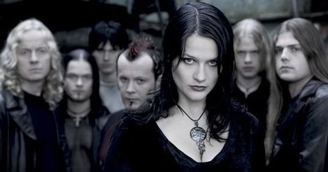 Tristania (with former vocalist,Vibeke Stene), from Norway. Vibeke Stene, Ladies Of Metal, Symphonic Metal, Gothic Metal, Modern Music, Gothic Rock, Concert Photography, Music Icon, Metal Music