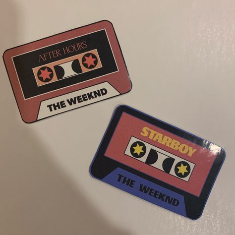 Starboy and After Hours The Weeknd Aesthetic Drawing, The Weeknd Embroidery, The Weeknd Stencil, The Weeknd Drawing Easy, The Weekend Stickers, The Weekend Drawing, The Weekend Painting, Weeknd Drawing, Asthetic Drawings
