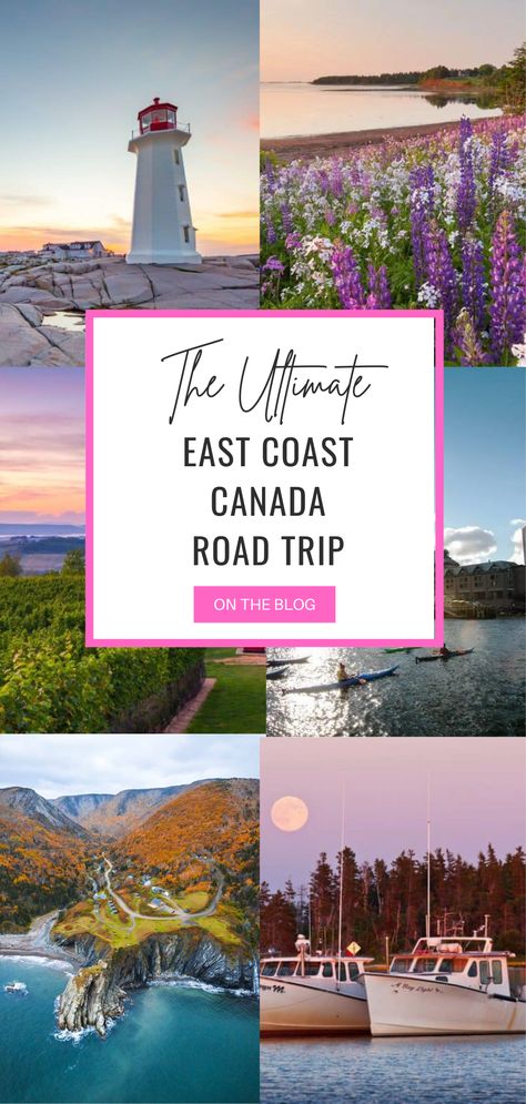 Canada East Coast Itinerary, Nova Scotia Road Trip Itinerary, East Coast Road Trip Canada, Canada East Coast Road Trip, Nova Scotia Vacation, Canada West Coast Road Trip, Nova Scotia Travel Itinerary, Pei Itinerary, East Canada Road Trip