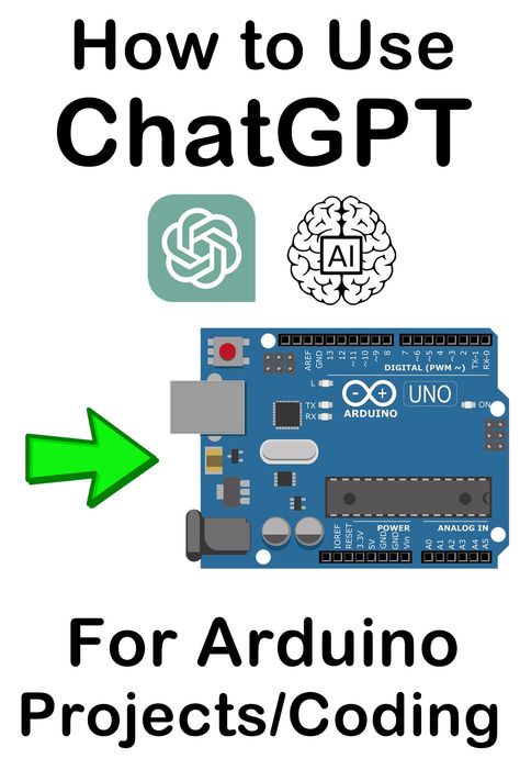 Learn, How to use ChatGPT AI for Arduino Projects and Coding/Programming. If you are a beginner, don't know the coding and want to make advance Arduino projects so this video will help you a lot. The ChatGPT is an advance Artificial Intelligence (AI) tool that can help you in learning programming, Arduino and other Microcontrollers like Raspberry pi, Nodemcu etc. Arduino Projects Ideas Robots, Arduino Robot Projects, Arduino Projects Ideas Electronics, Arduino Quadcopter, Simple Circuit Projects, Esp32 Projects, Learning Programming, Arduino Home Automation, Arduino Display